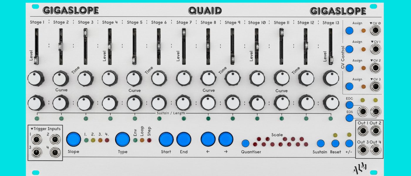 ALM Quaid Gigaslope: Quad Multi-Stage Modulator for Eurorack