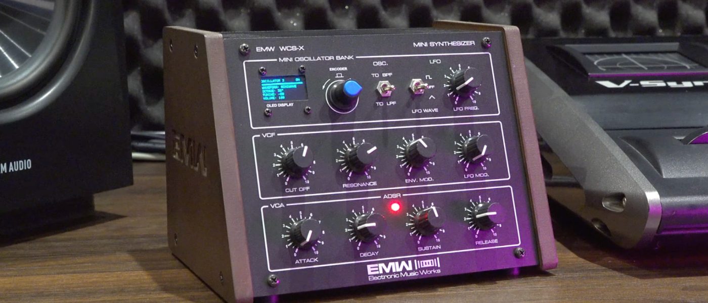EMW WCS-X Hybrid Synth Adds Oscillator Sync and Sample Engine