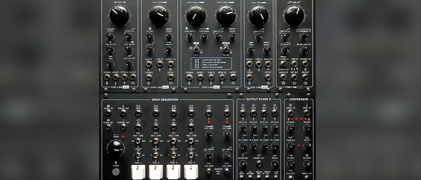 Erica Synths Konstrukt-8 Modular DIY Analog Drum Machine Kit