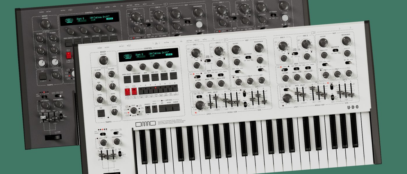 UDO Audio DMNO Hybrid Polysynth Ships with Oberheim Design