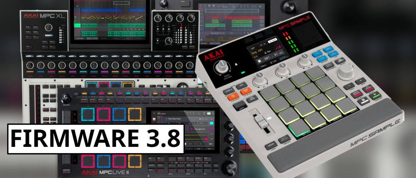 Akai MPC 3.8 Firmware Deepens MPC Sample Integration