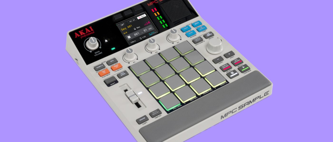 Akai MPC Sample firmware 1.3 adds sample normalization and portable workflow