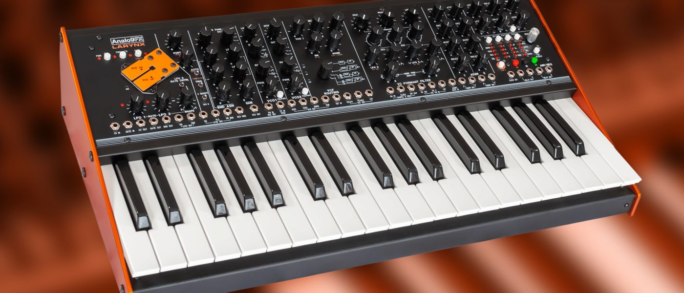 AnalogFX Larynx: SER-2020 Keyboard Formant Synth with Extras