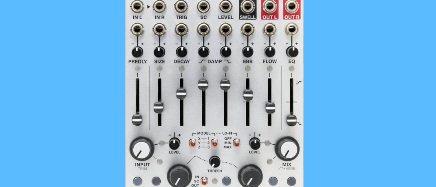 Intellijel Swells Eurorack Reverb with Nine Modes and Modulation
