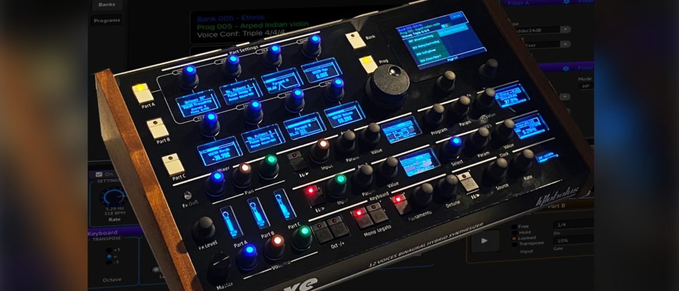 Pylobolus Alkove 12-Voice Binaural Hybrid Synth Unveiled