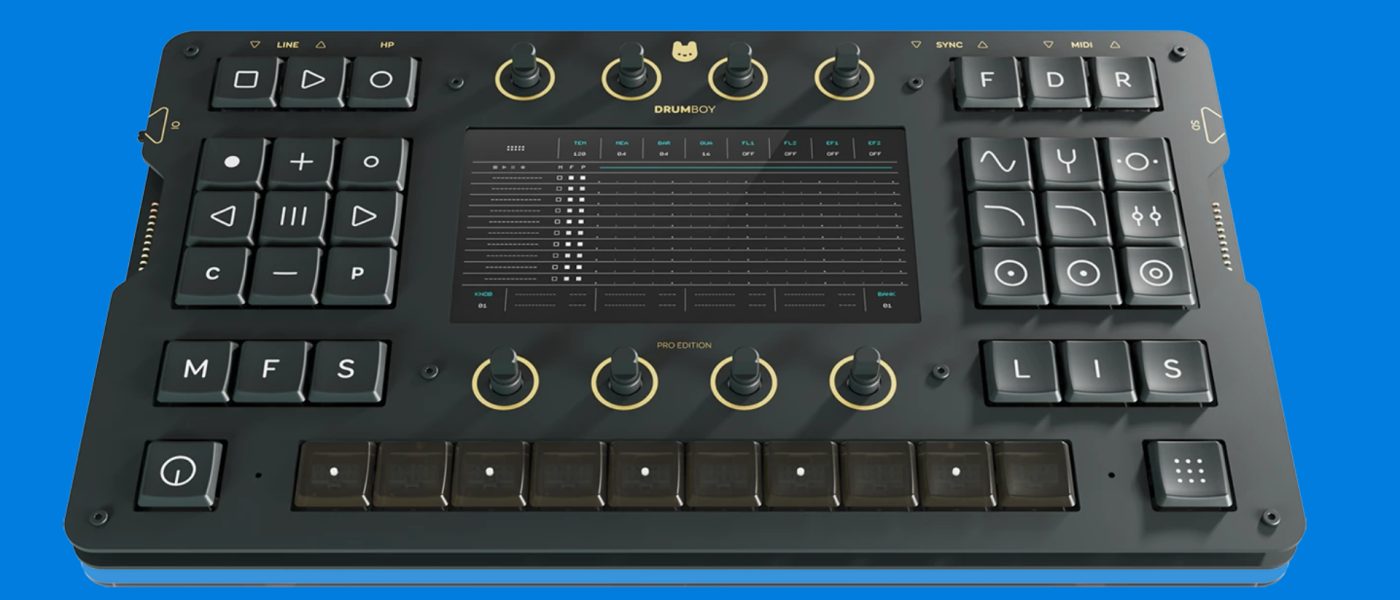 Drumboy Pro Open-Source Groovebox Launches on Kickstarter