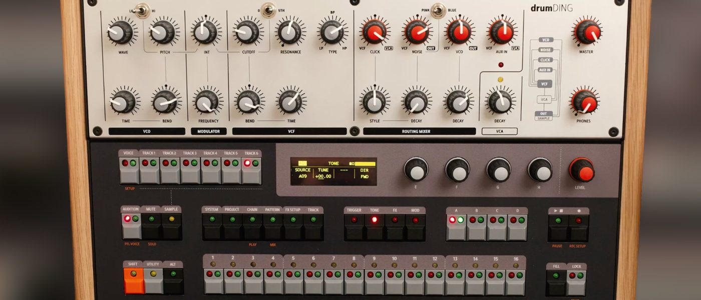 Vermona DrumDing Hybrid Drum Machine Nears Release