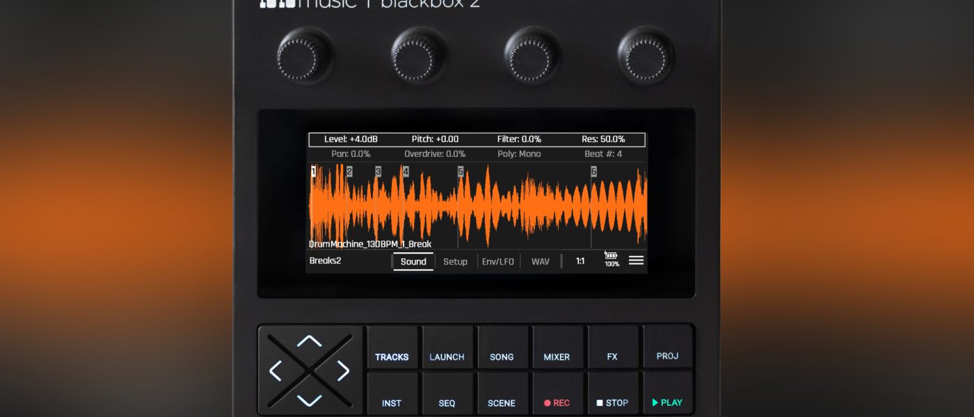 1010music blackbox 2: Compact Sampler Workstation Gets Major Upgrade