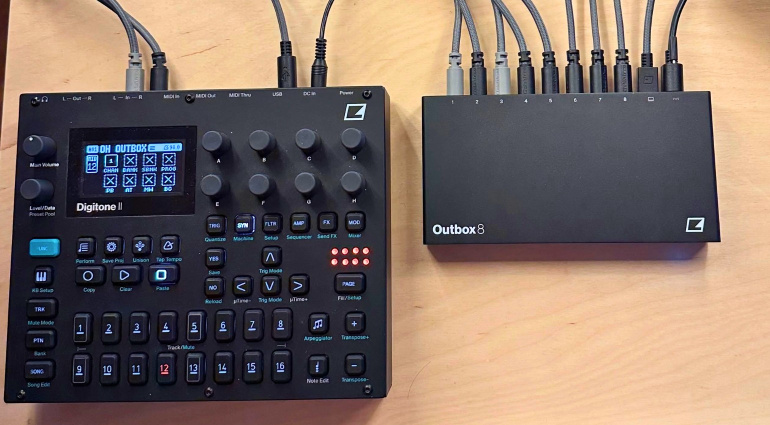 Elektron Outbox 8 & Powerhub: Multi-Output Interface for Overbridge