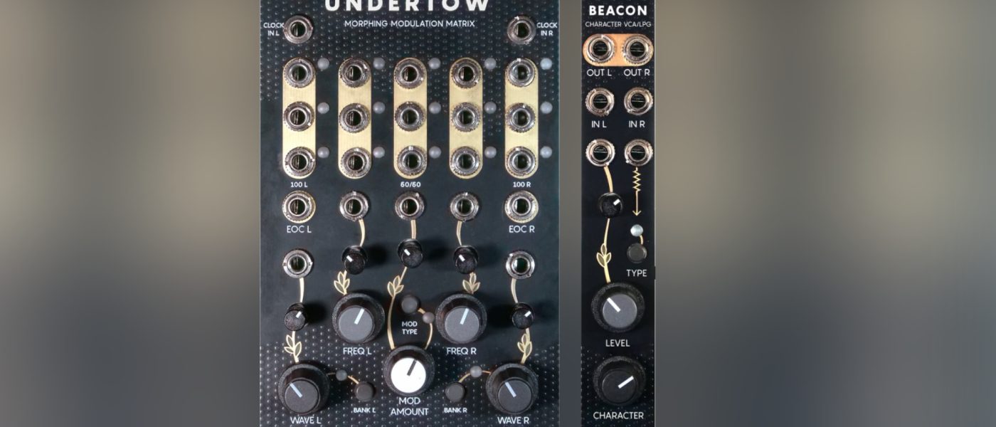 Ferry Island Undertow & Beacon: 2D Wavetable LFO & Stereo VCA
