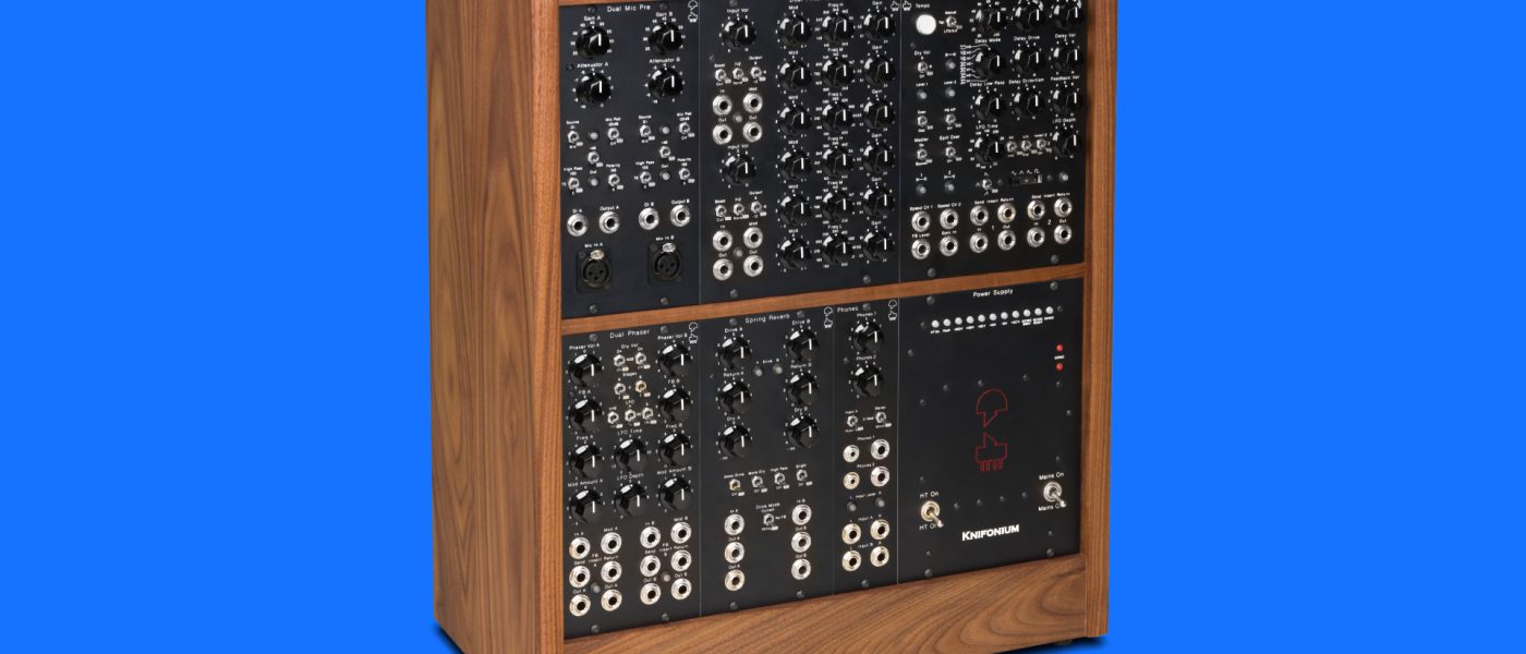 Knif Audio Knifonium Modular FX: 5U Tube Effects System Revealed
