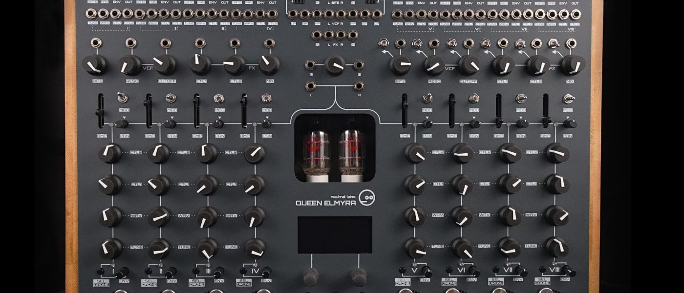 Neutral Labs Queen Elmyra: 24-Oscillator Drone Synth Hits Kickstarter