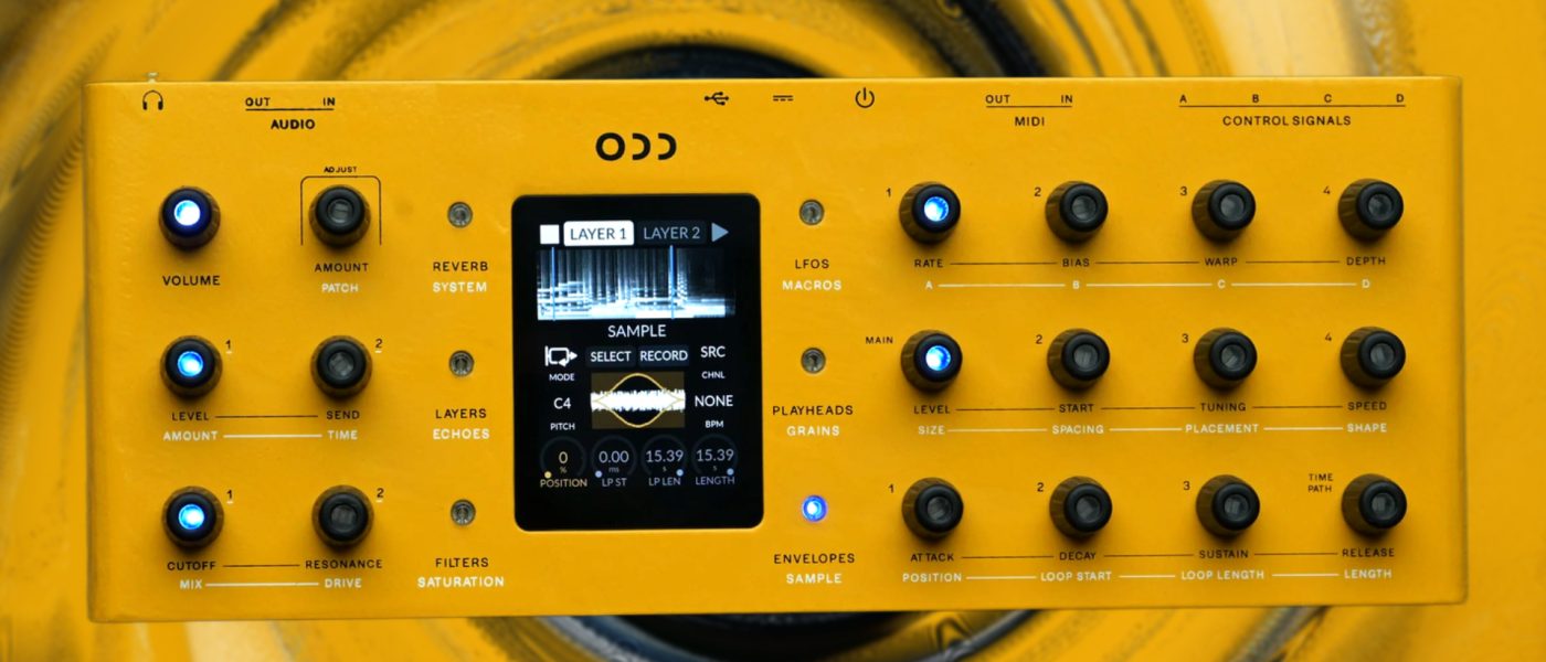 Oddment Audio ODD-1 Granular Synth Enters Beta at $795