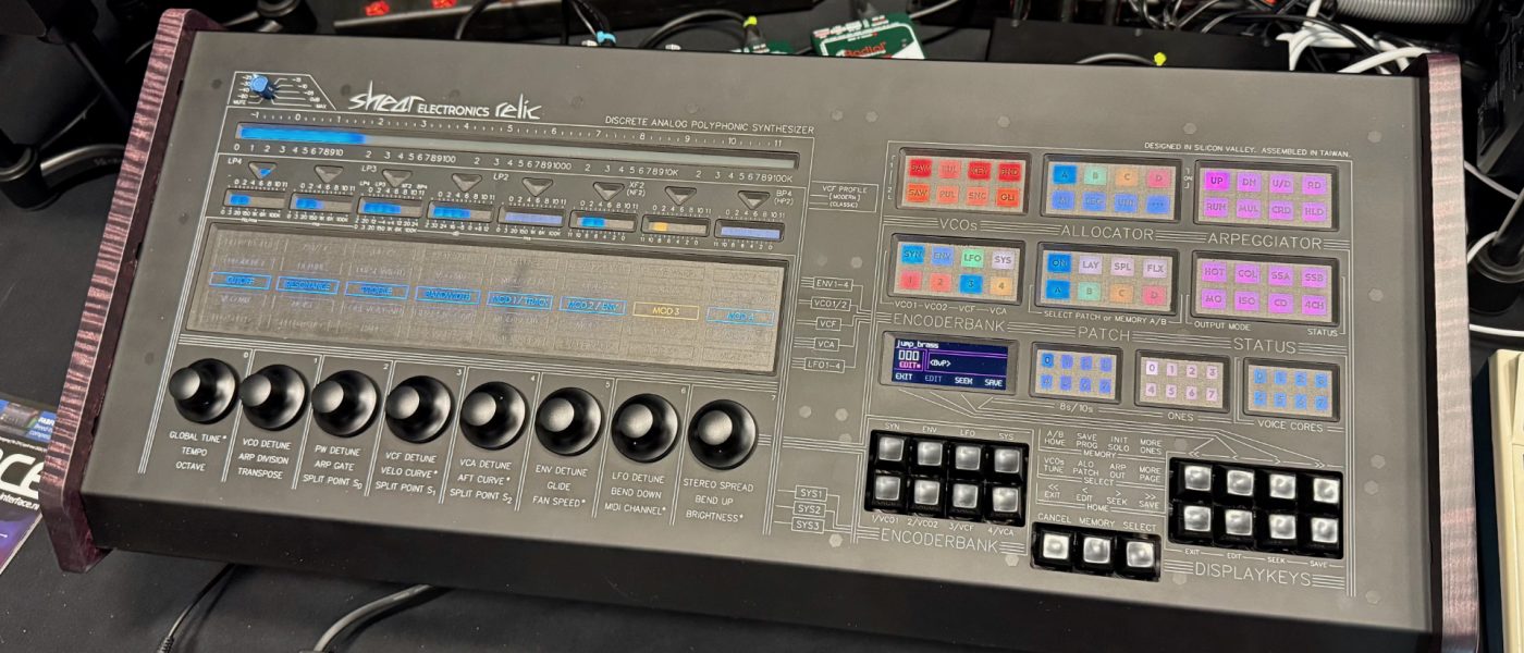 Shear Electronics Relic OB-X Clone Now in Production