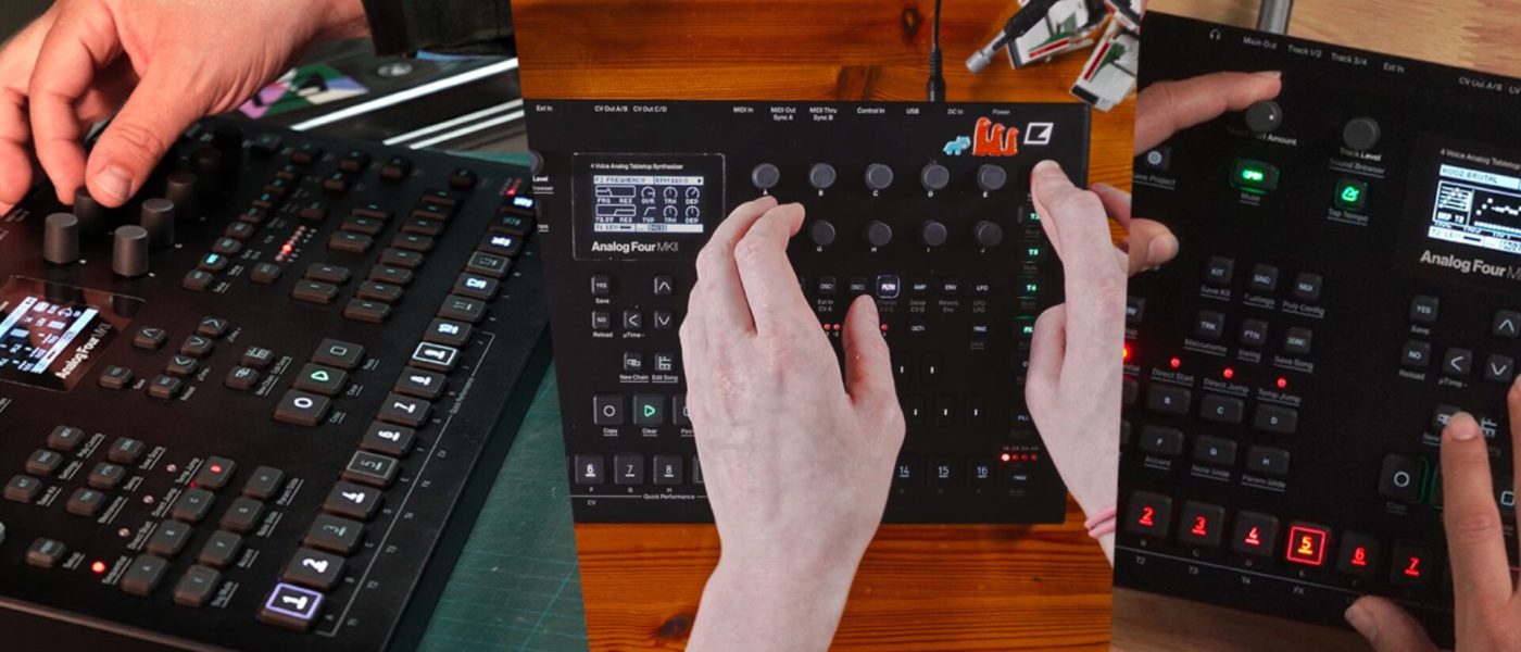Elektron Analog Four OS 1.55 Adds Euclidean Sequencer & Loops