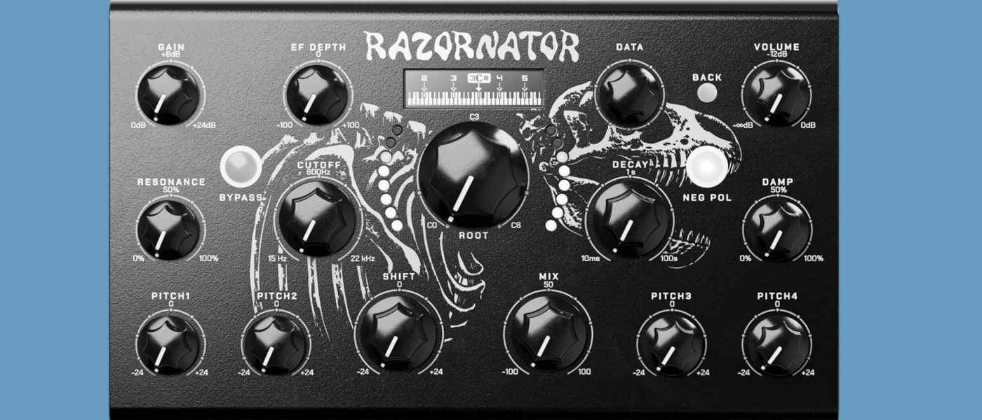 Erica Synths Razornator: Desktop Stereo Resonator FX Ships July 2026