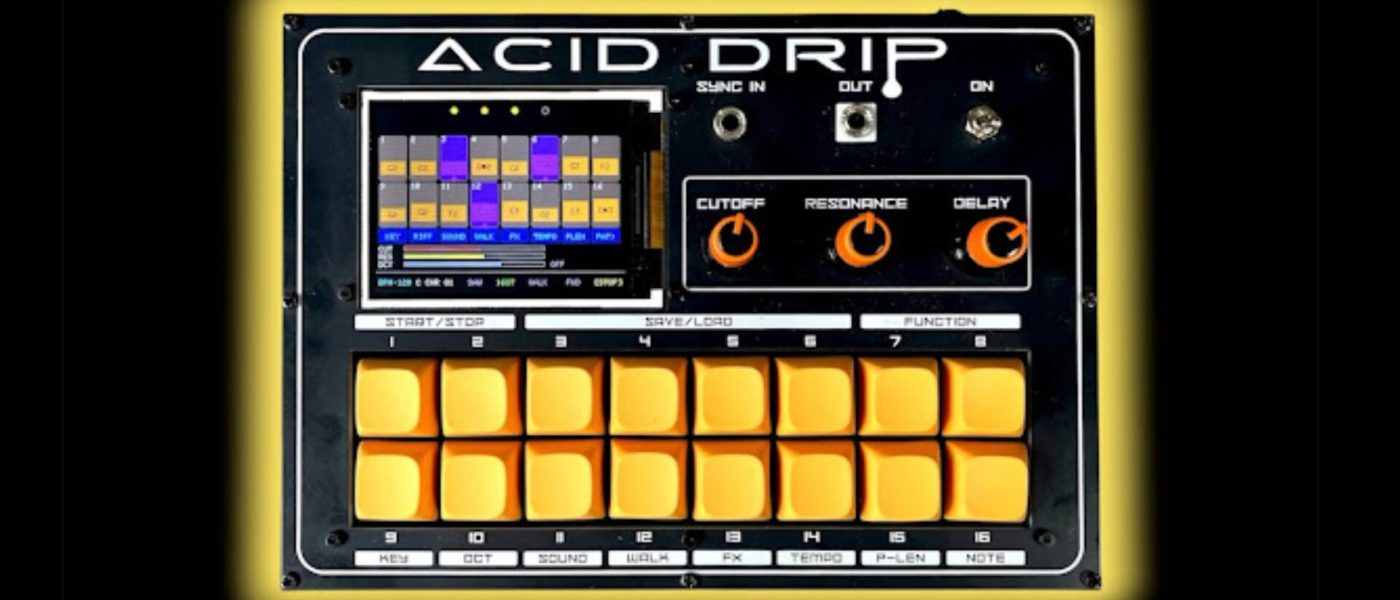 Acid Drip: Open-Source Groovebox for DIY Synth Fans