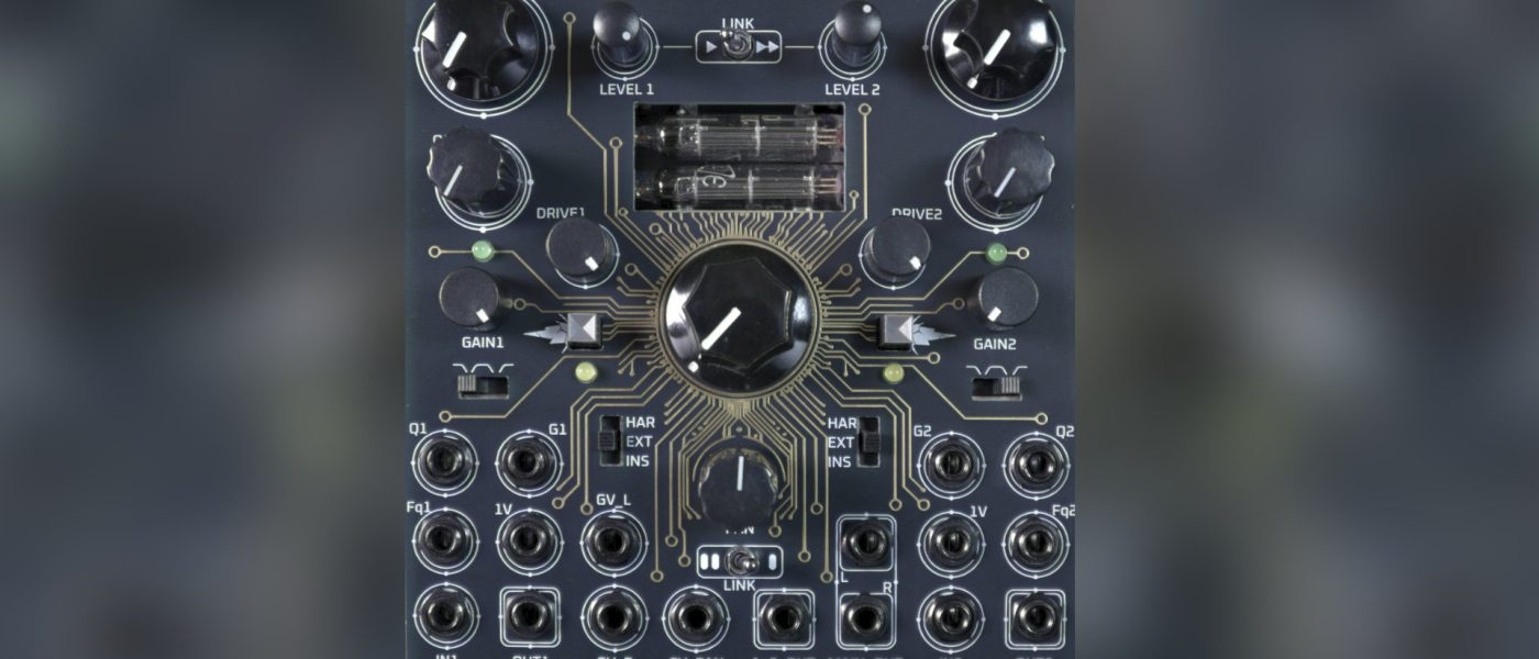 Arcaico Stigma: Stereo Dual-Tube Filter & Distortion for Eurorack