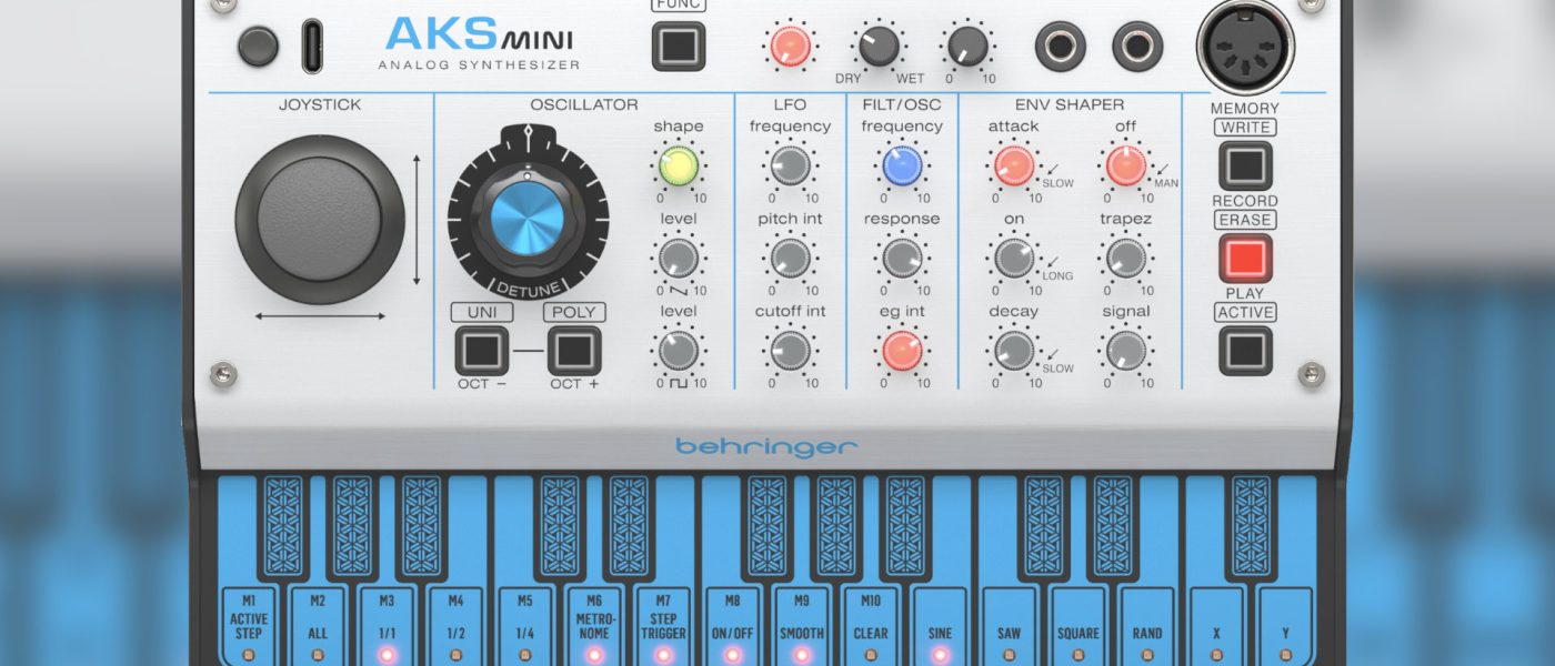 Behringer AKS Mini: Portable VCS 3 Synth Nears Release