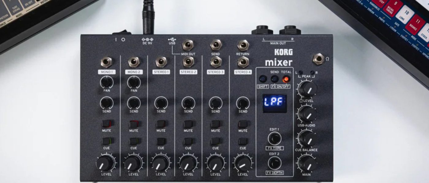 Korg NTS-4 Performance Mixer Kit Now Available at $249