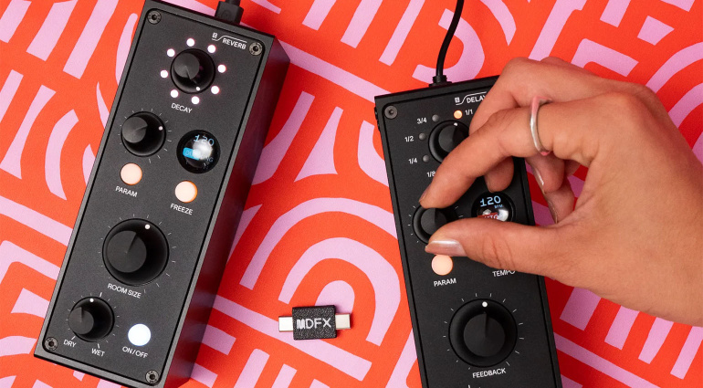 Menura Audio MDFX: Hardware Delay & Reverb for DJs